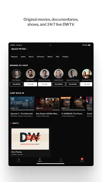 DailyWire+ screenshot 9