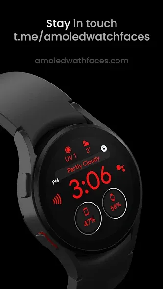 Pixel OLED: Watch face screenshot 5