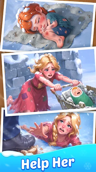 Frost Valley™: Merge & Story screenshot 1