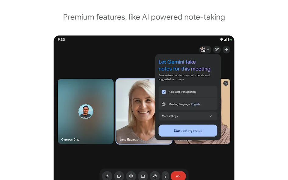 Google Meet screenshot 12