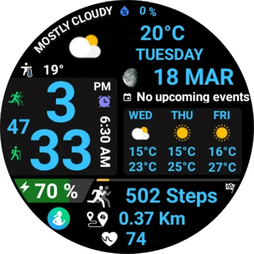 Digital Weather D Sport NTV580 screenshot 30