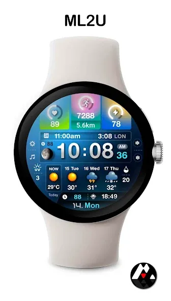 ML2U 243 Watch Face screenshot 6