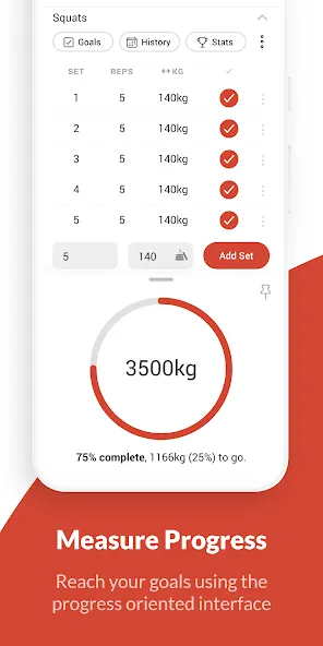 Intensity - Powerlifting Log screenshot 2