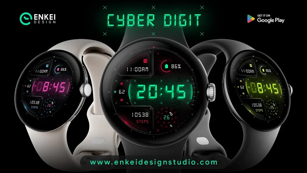 Cyber Digit - digital colorful screenshot 7