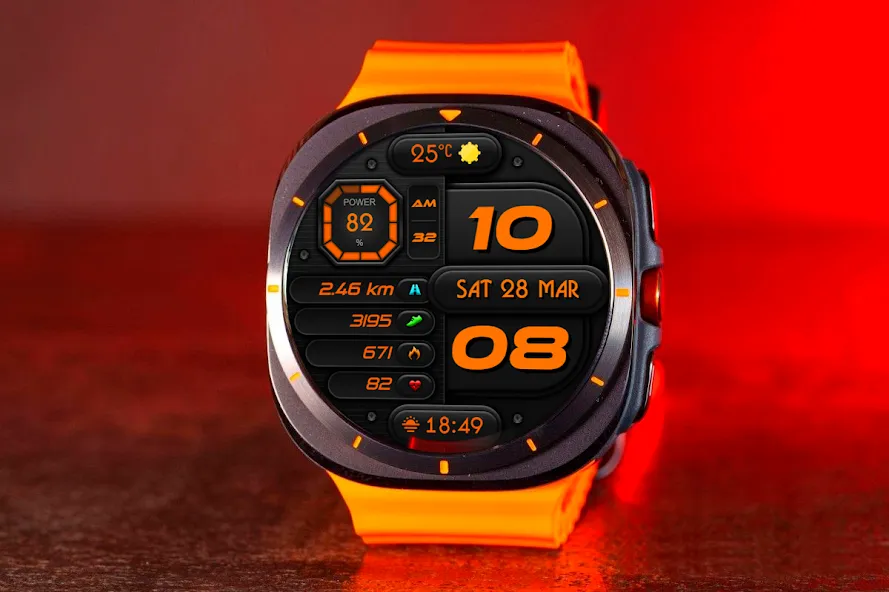 DIGI SCANDUL CTS84 Watch face screenshot 3