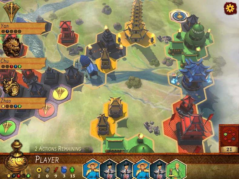 Reiner Knizia Yellow & Yangtze screenshot 7