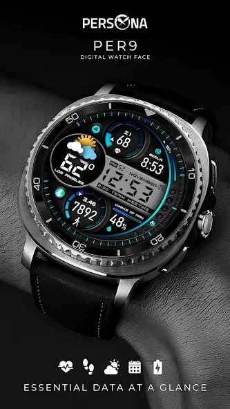 PER009 Sport Watch Face Mesa screenshot 1