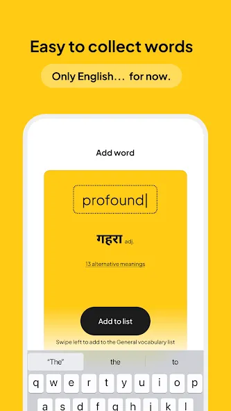 Woor. English vocabulary screenshot 3