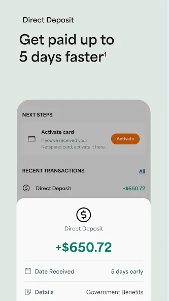 Netspend screenshot 2