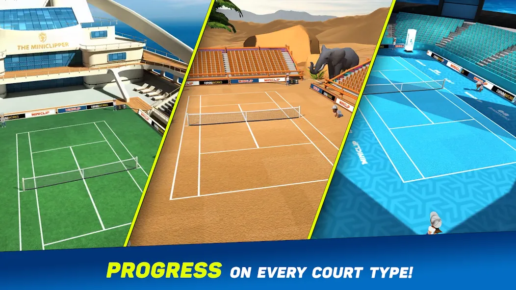 Mini Tennis: Perfect Smash screenshot 6