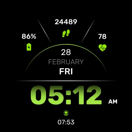 Smart Time Watch Face screenshot 12