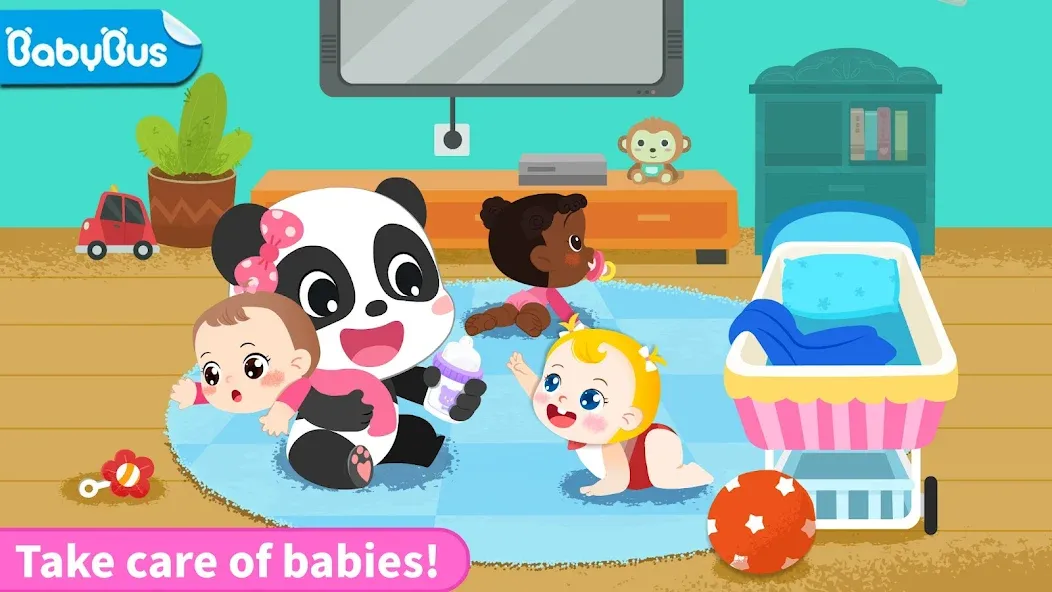 Panda Games: Baby Girls Care screenshot 1