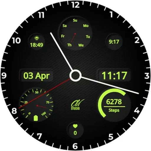 CLD LUX watchface screenshot 17
