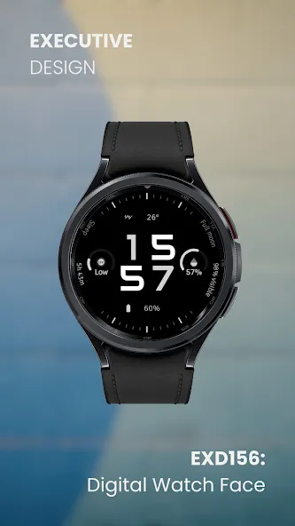 EXD156: Digital Watch Face screenshot 3