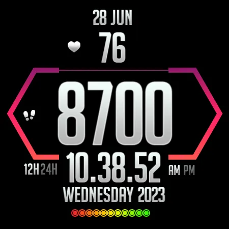 MJ085 Health Watch Face screenshot 29