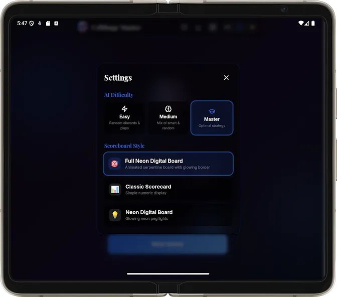 Offline Cribbage Master Ai screenshot 18