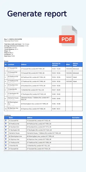 Multi-Stop Route Planner screenshot 7