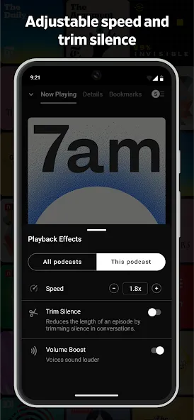 Pocket Casts - Podcast App screenshot 4