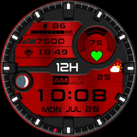 SY12 Watch Face for Wear OS screenshot 28
