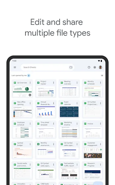 Google Sheets screenshot 7
