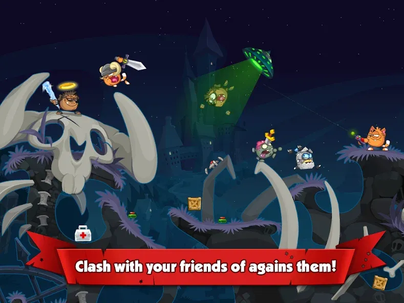 Wormix : Jeu de tir et guerre screenshot 4