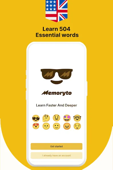 504 Essential Words Flashcards screenshot 15