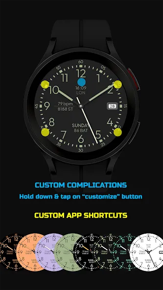 JJ-Analog013 Watch Face screenshot 5