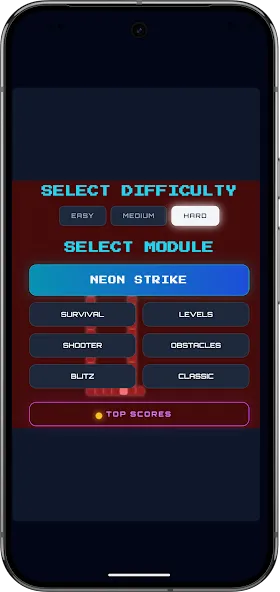 Neon Snake Strike Offline Play screenshot 4