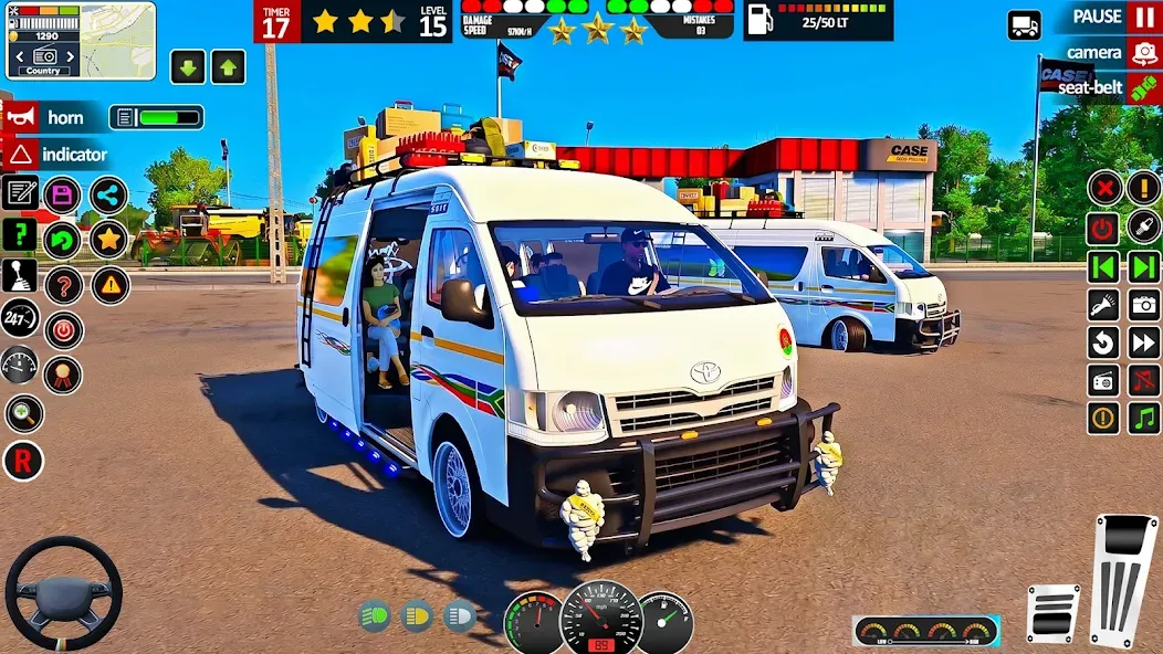 City Van Driving Games 3D screenshot 1