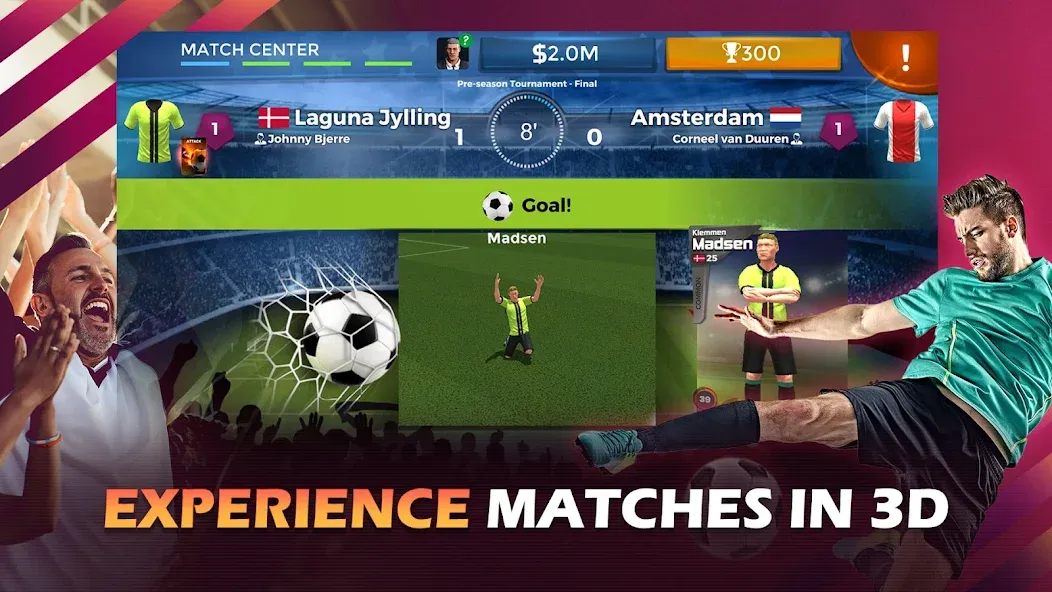 Pro 11 - Soccer Manager Game screenshot 2