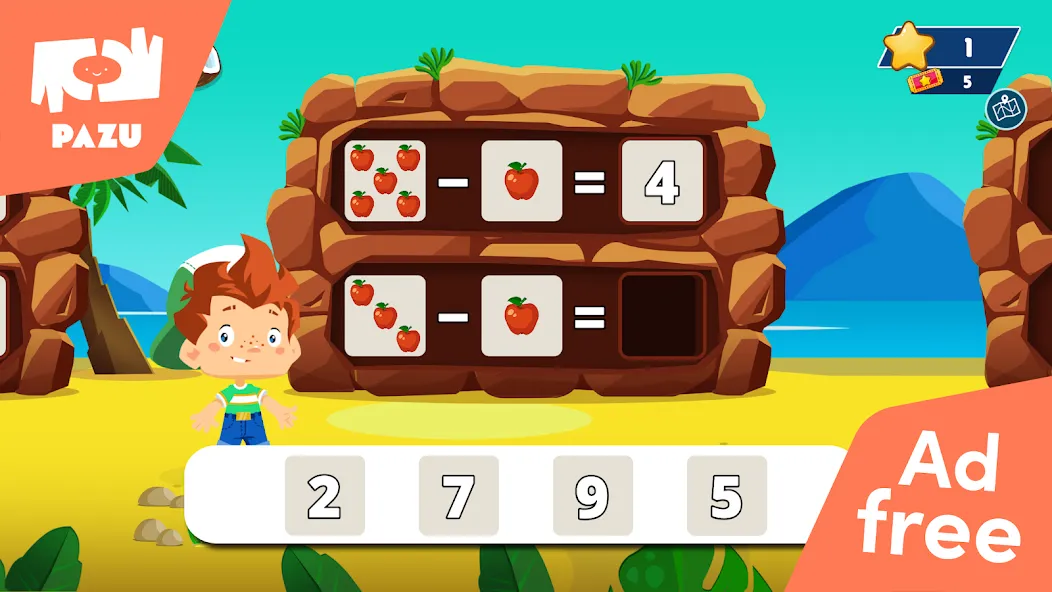 Math learning games for kids screenshot 1