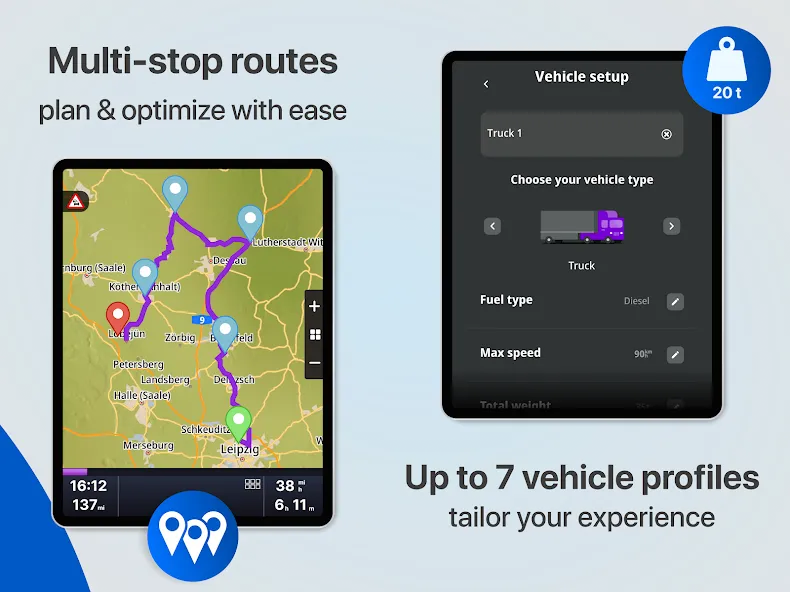 Sygic GPS Truck & Caravan screenshot 14