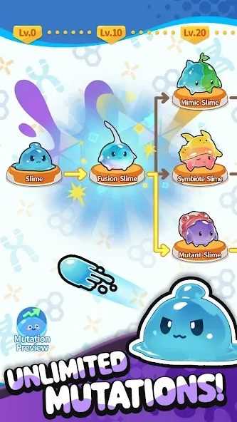 Pew Pew Slime - Idle RPG screenshot 12