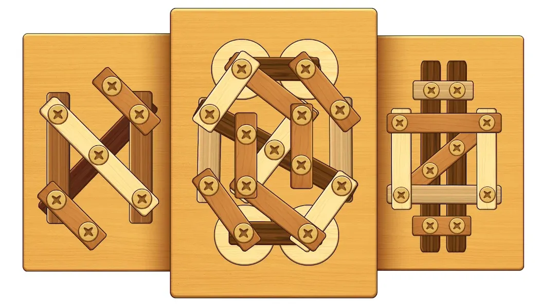 Screw Puzzle: Wood Nut & Bolt™ screenshot 8
