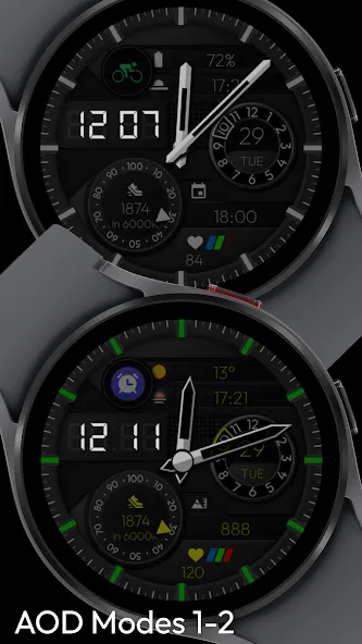 OD28 Titanium Watch Face screenshot 21