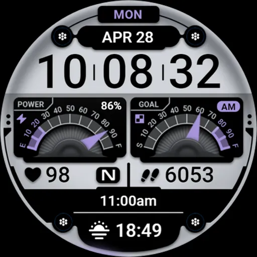 OMG 355 Digital Watch Face screenshot 29