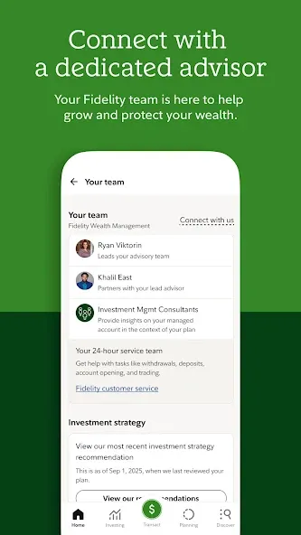 Fidelity Investments screenshot 2