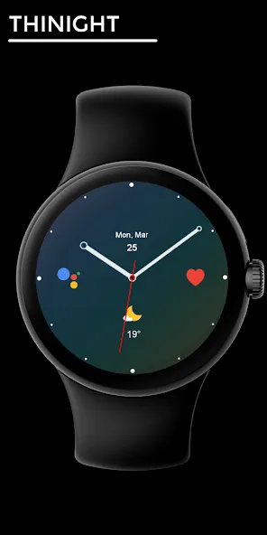 Thinight - watch face screenshot 1
