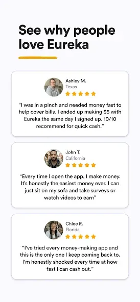 Eureka: Earn money for surveys screenshot 8