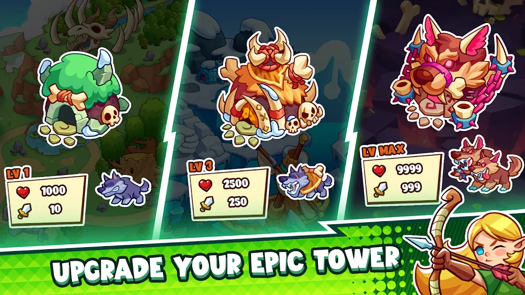 Epic King Heroes: Classic TD screenshot 4