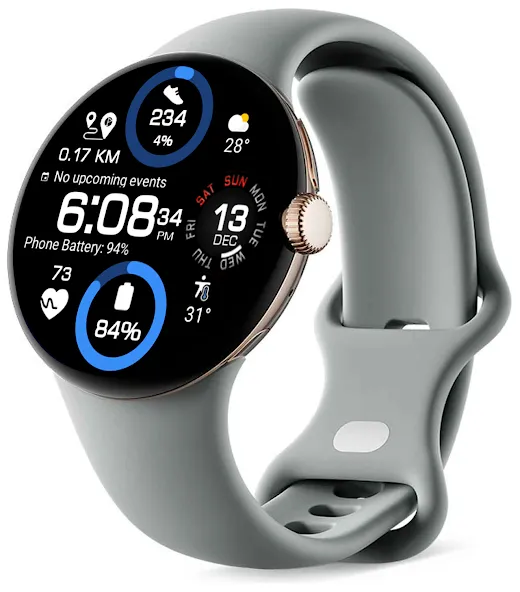 Digital Color WearOS NTV570 screenshot 16