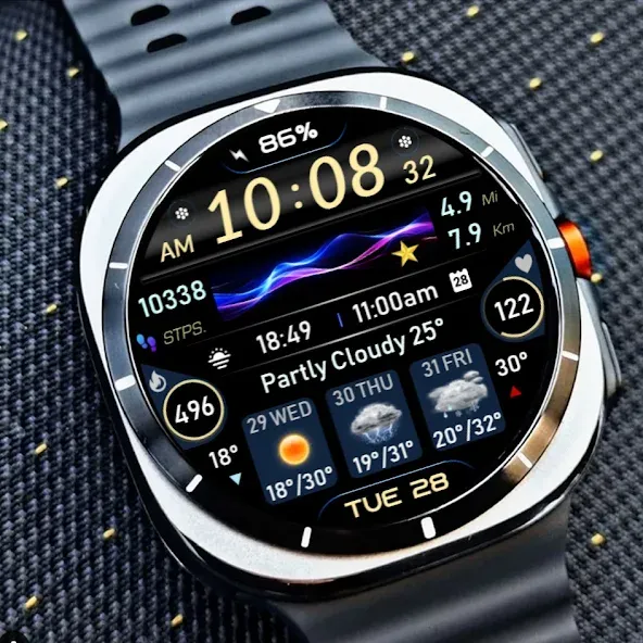 Modern Fitness Tracker IW20 screenshot 7