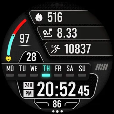 Tancha S44 Digital Watch Face screenshot 20