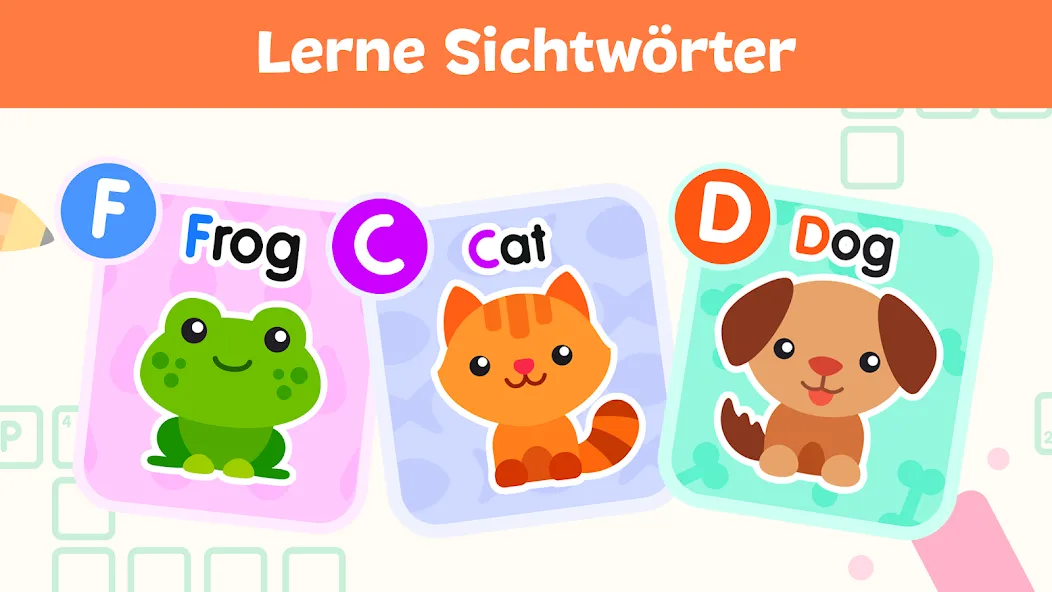 ABC Alphabet-Buchstaben lernen screenshot 3