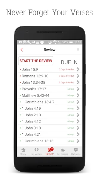 The Bible Memory App screenshot 4