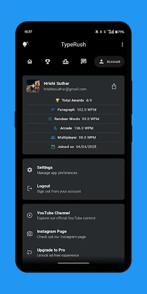 TypeRush(Pro) screenshot 8