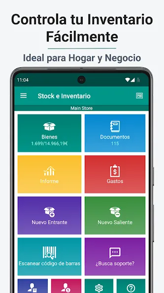 Stock e Inventario Simple screenshot 1