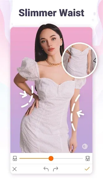 Hotune Body Editor - 페이스 인물사진 screenshot 2