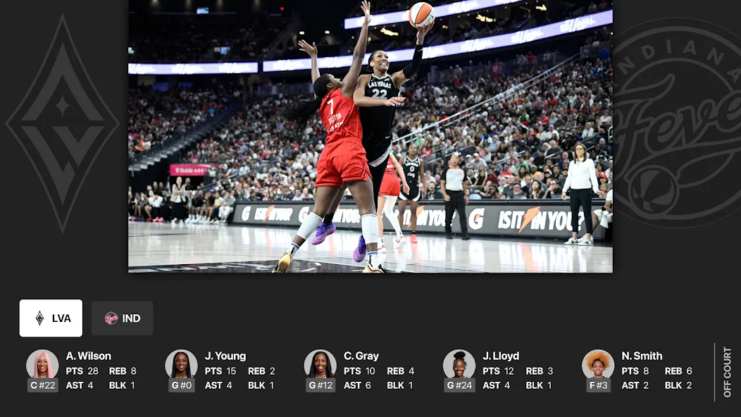 WNBA - Live Games & Scores screenshot 27