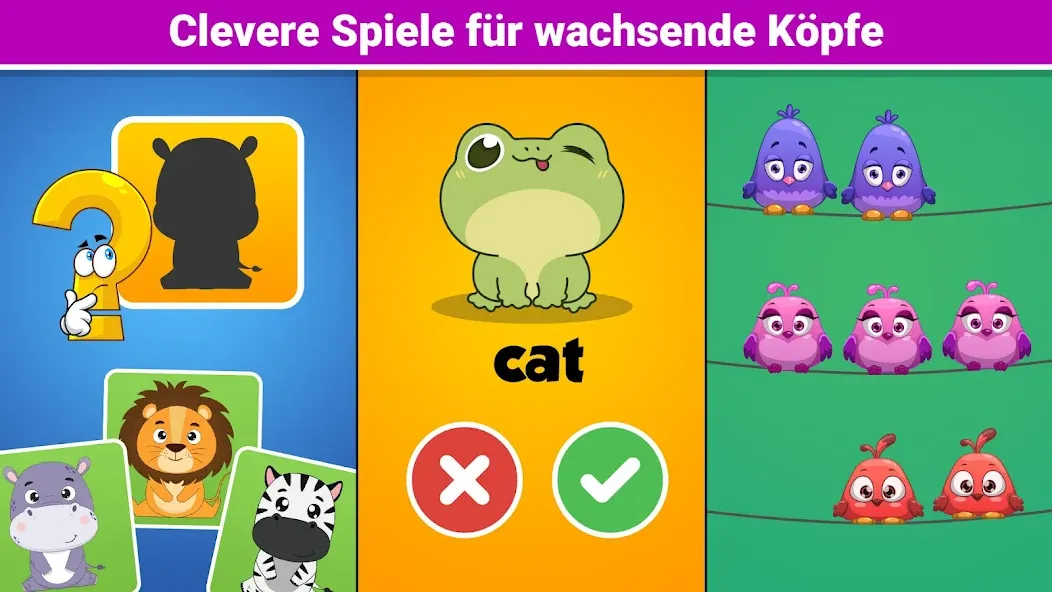 Tiere puzzle und kinder spiele screenshot 5